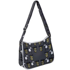 CCHPA Coloured Pineapple Zip Up Shoulder Bag