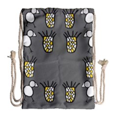 Cchpa Coloured Pineapple Drawstring Bag (large) by CHPALTD