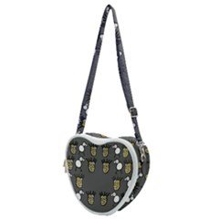 Cchpa Coloured Pineapple Heart Shoulder Bag