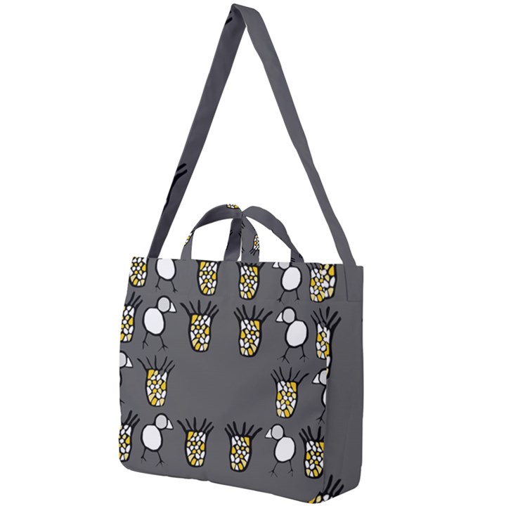 CCHPA Coloured Pineapple Square Shoulder Tote Bag