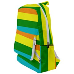 Original 8 Stripes Lgbt Pride Rainbow Flag Travelers  Backpack by yoursparklingshop