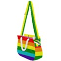 Original 8 Stripes LGBT Pride Rainbow Flag Rope Handles Shoulder Strap Bag View1