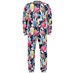 Beautiful Floral Pattern Onepiece Jumpsuit (men) 