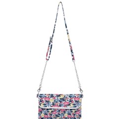 Beautiful Floral Pattern Mini Crossbody Handbag by TastefulDesigns