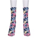 Beautiful floral pattern Men s Crew Socks View1