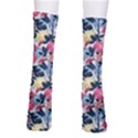 Beautiful floral pattern Men s Crew Socks View2