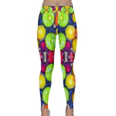 Fruits And Vegetables Pattern Classic Yoga Leggings