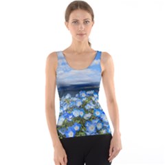 Floral Nature Tank Top by Sparkle