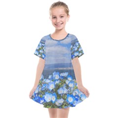 Floral Nature Kids  Smock Dress by Sparkle