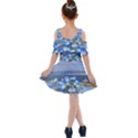 Floral Nature Kids  Shoulder Cutout Chiffon Dress View2