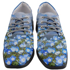 Floral Nature Women Heeled Oxford Shoes by Sparkle