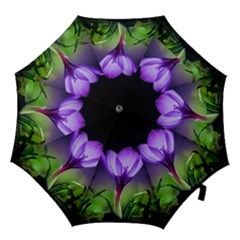 Floral Nature Hook Handle Umbrellas (medium) by Sparkle