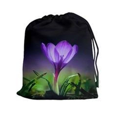 Floral Nature Drawstring Pouch (2xl) by Sparkle