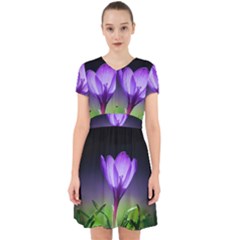 Floral Nature Adorable In Chiffon Dress by Sparkle