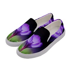 Floral Nature Women s Canvas Slip Ons by Sparkle