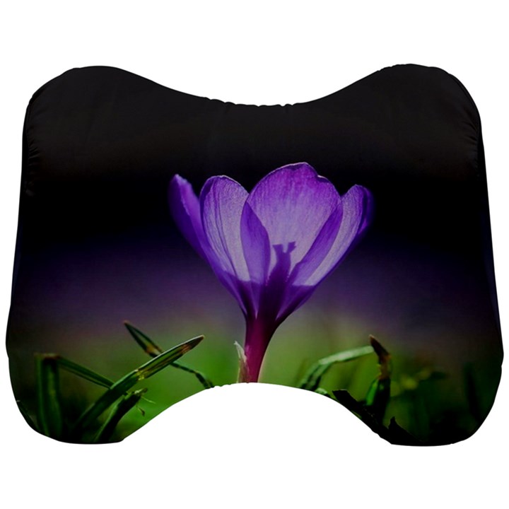 Floral Nature Head Support Cushion