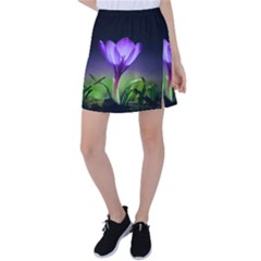 Flower Tennis Skirt by Sparkle