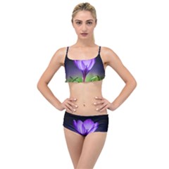 Floral Nature Layered Top Bikini Set by Sparkle