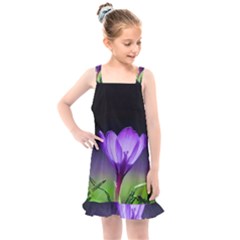 Floral Nature Kids  Overall Dress by Sparkle