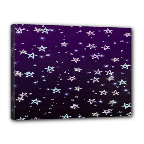 Stars Canvas 16  X 12  (stretched) by Sparkle