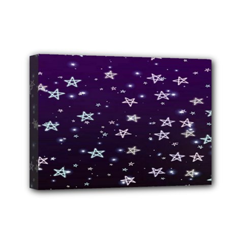 Stars Mini Canvas 7  X 5  (stretched) by Sparkle