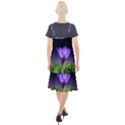 Floral Nature Camis Fishtail Dress View2