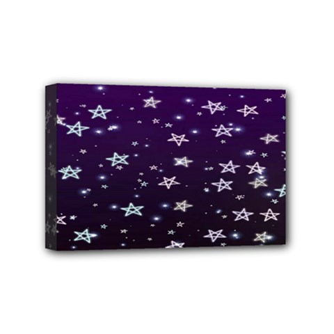 Stars Mini Canvas 6  X 4  (stretched) by Sparkle