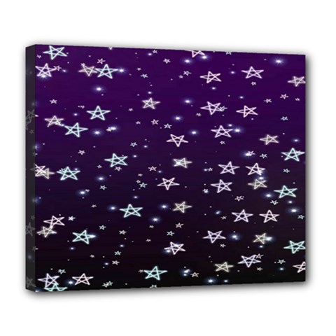 Stars Deluxe Canvas 24  X 20  (stretched) by Sparkle