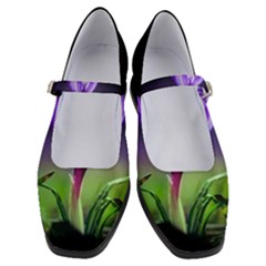 Floral Nature Women s Mary Jane Shoes