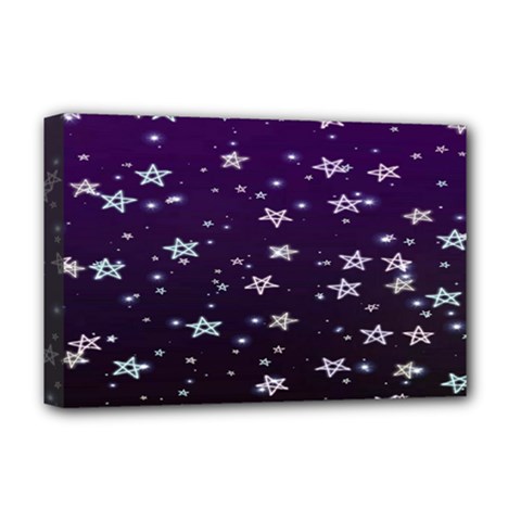 Stars Deluxe Canvas 18  X 12  (stretched) by Sparkle