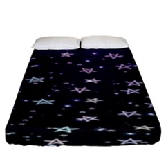 Stars Fitted Sheet (king Size) by Sparkle