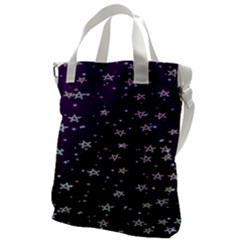 Stars Canvas Messenger Bag