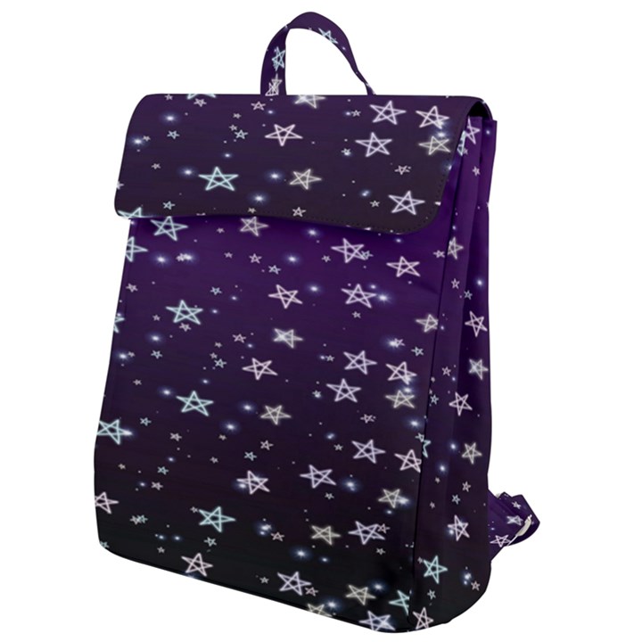 Stars Flap Top Backpack