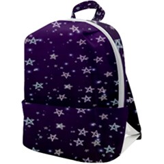 Stars Zip Up Backpack