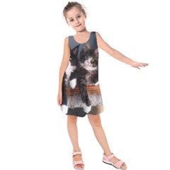 Cats Brothers Kids  Sleeveless Dress by Sparkle