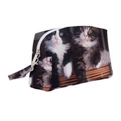 Cats Brothers Wristlet Pouch Bag (medium) by Sparkle