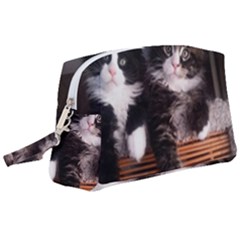 Cats Brothers Wristlet Pouch Bag (large) by Sparkle