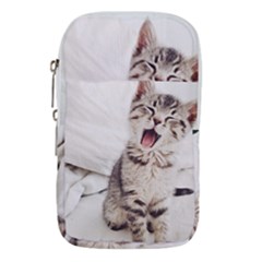 Laughing Kitten Waist Pouch (large) by Sparkle