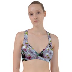 Pinkfloral Sweetheart Sports Bra by Sparkle