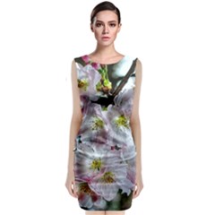 Pinkfloral Classic Sleeveless Midi Dress by Sparkle