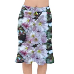 Pinkfloral Short Mermaid Skirt by Sparkle