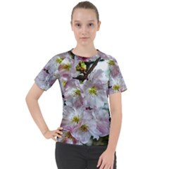 Pinkfloral Women s Sport Raglan Tee