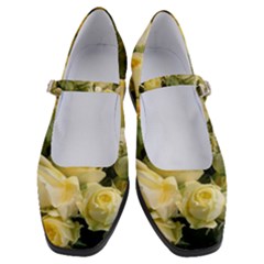 Yellow Roses Women s Mary Jane Shoes