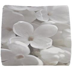 White Floral Seat Cushion by Sparkle