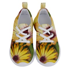 Yellow Flowers Running Shoes by Sparkle