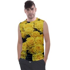 Yellow Roses Men s Regular Tank Top