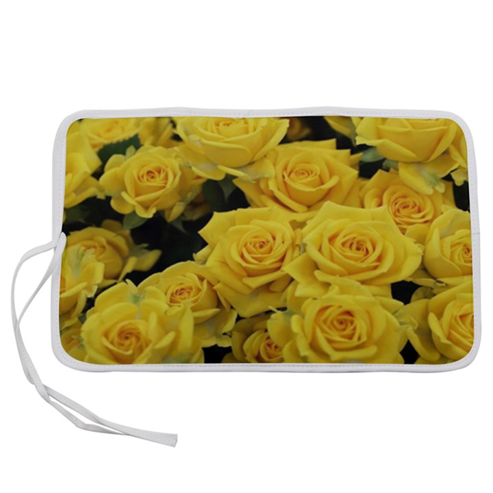 Yellow Roses Pen Storage Case (L)