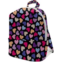 Colorful Love Zip Up Backpack