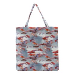 Golden Fishes Grocery Tote Bag