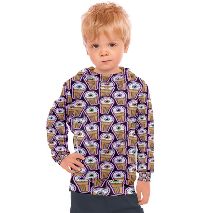 Eyes Cups Kids  Hooded Pullover